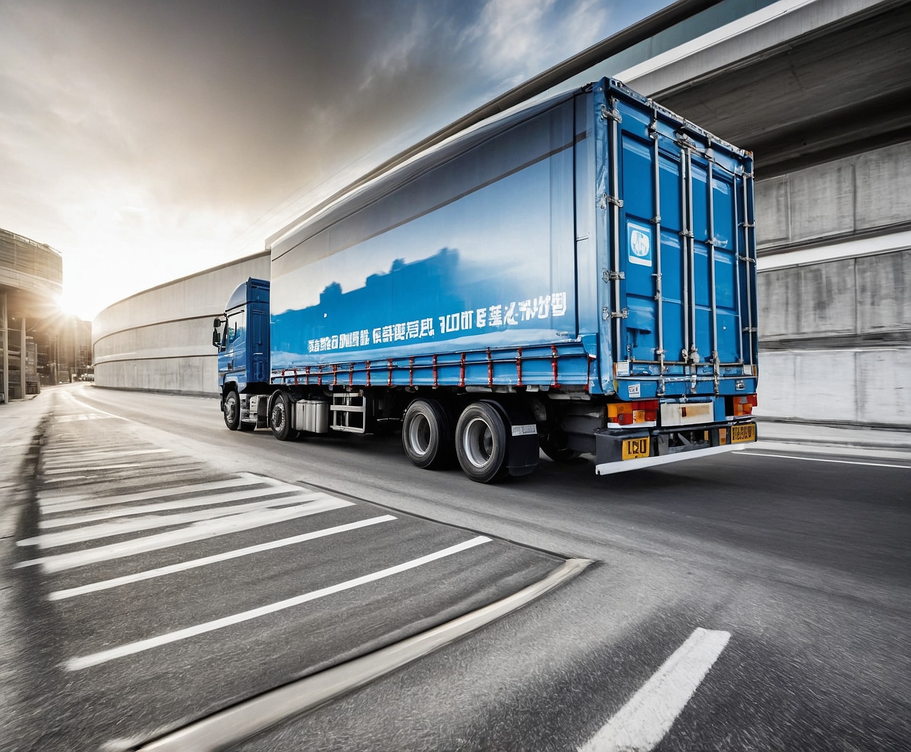 Transporte internacional eficiente para empresas